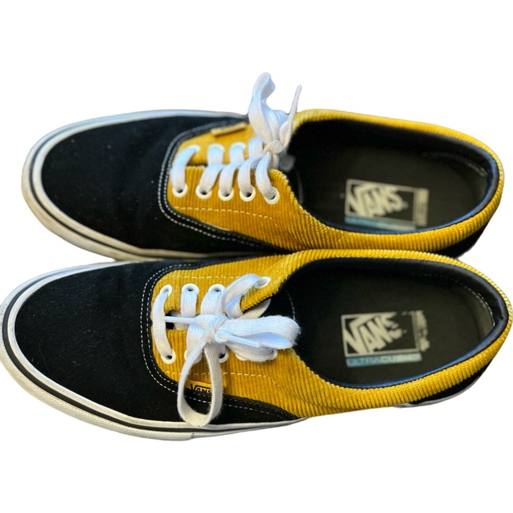 Vans - Black & Yellow - Men's 10.5 - good used condition